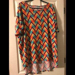 Lularoe chevron irma 2x